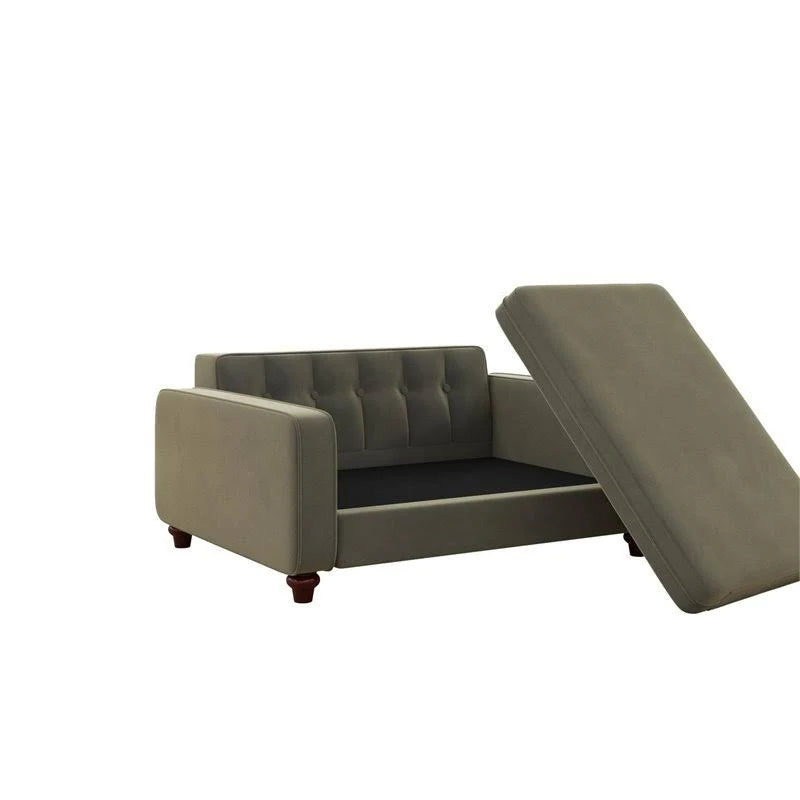 Gray Velvet Pet Sofa R877