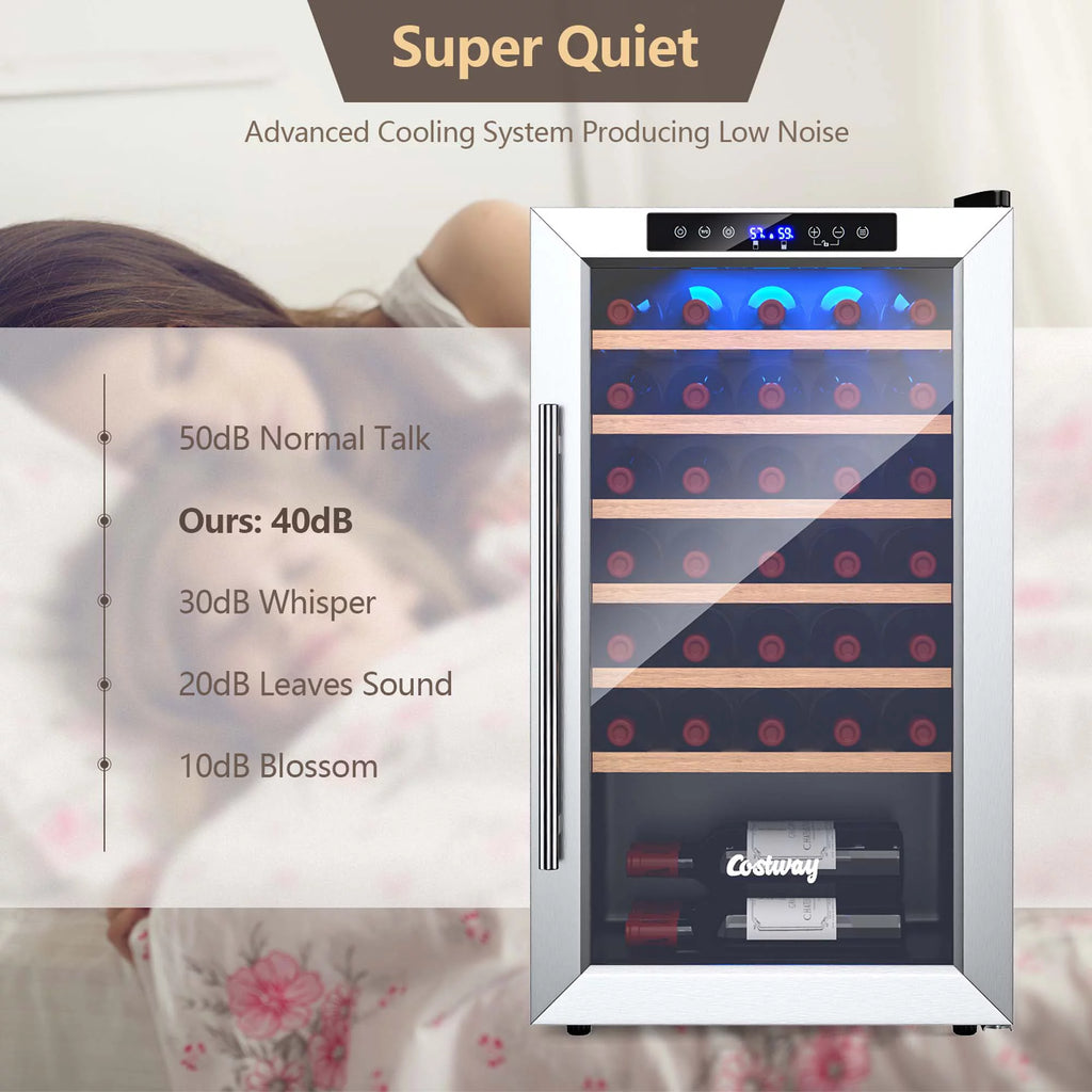 20 Inch Cooler Refrigerator with Tempered Glass Door G257