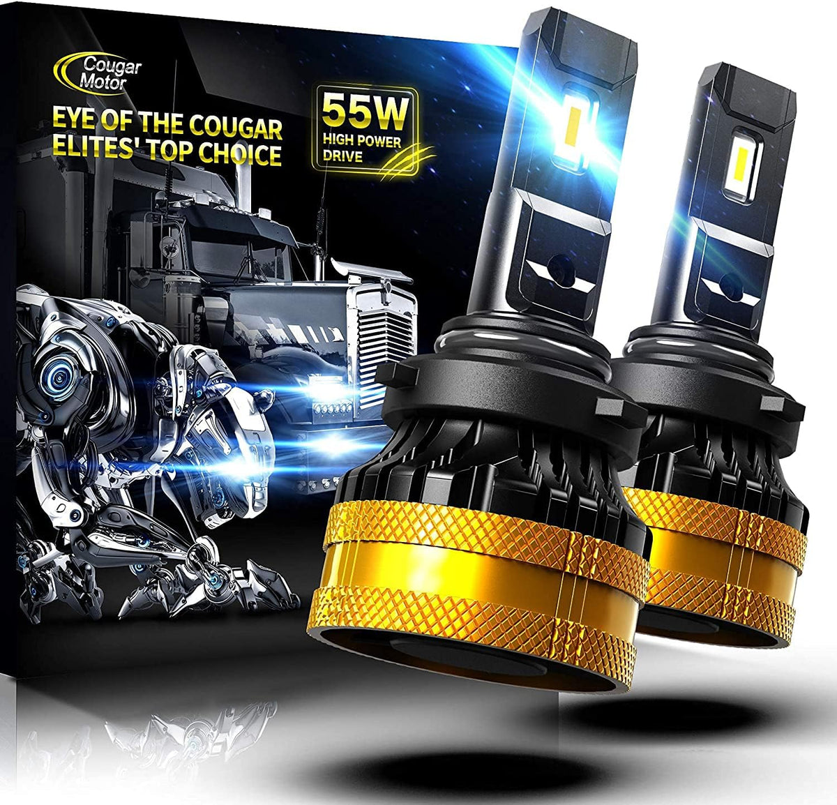 H11 LED Bulb 6500K Cool White Conversion Kit Halogen Replacement Pack of 2 N172