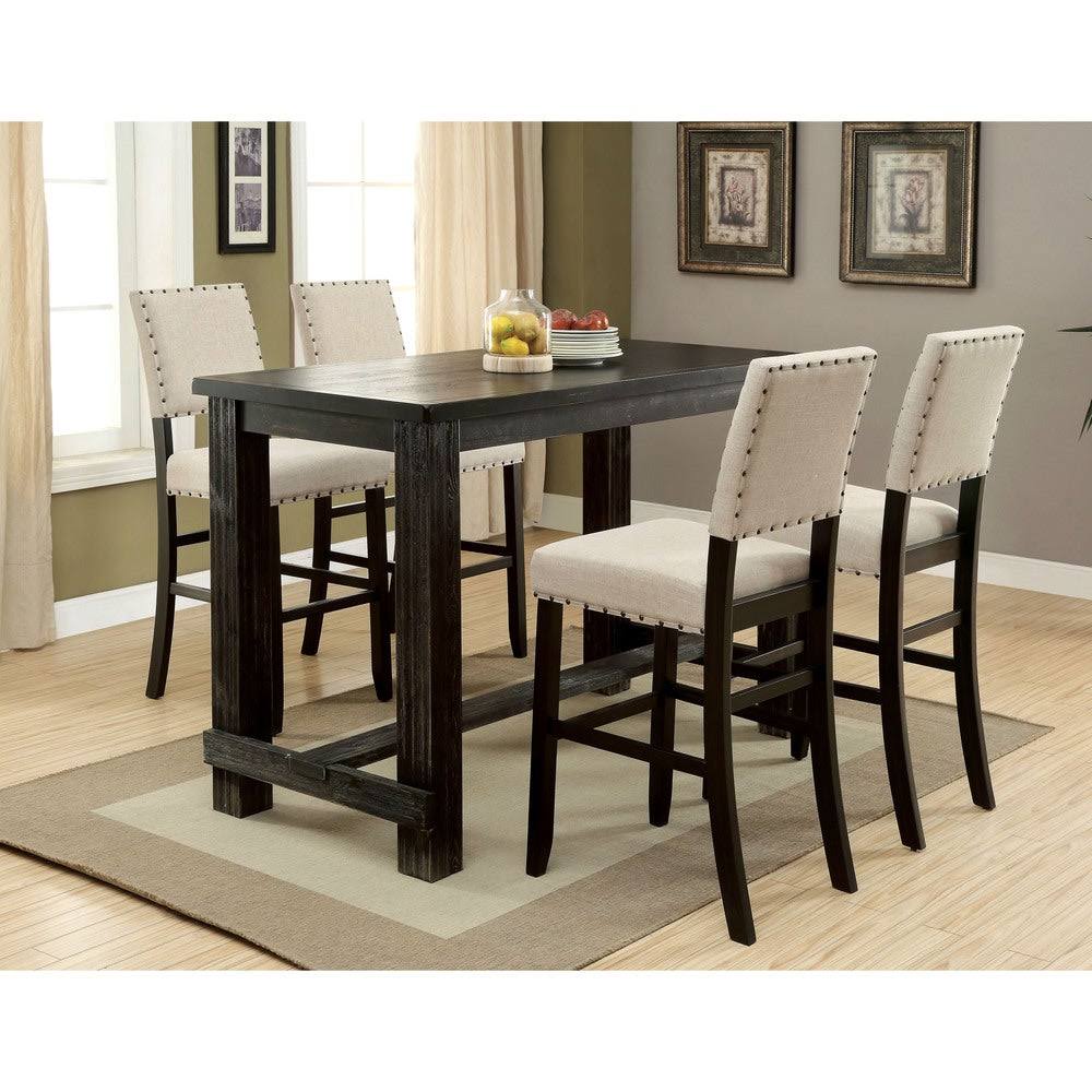 Black Bar Chairs Set of 2 X4764