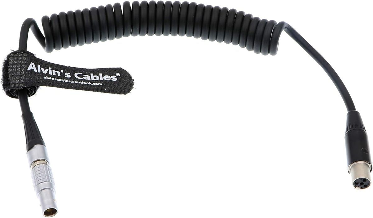 2 Pin Male to Mini XLR 4 Pin Female Monitor Power Cable Pack of 2 S45045