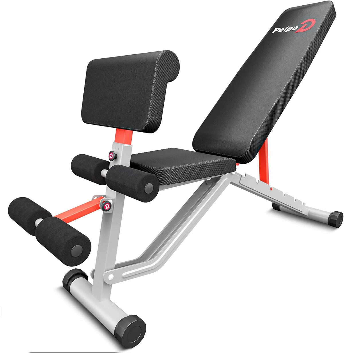 Adjustable Weight Bench with Arm Curl Bar F4357