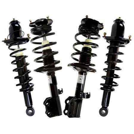 Front Rear Complete Strut and Spring Assembly Bundle E1540