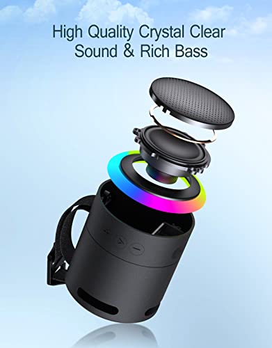 Black Portable Bluetooth Speaker V48324