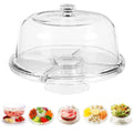 Cake Stand Serving Platter with Dome D283