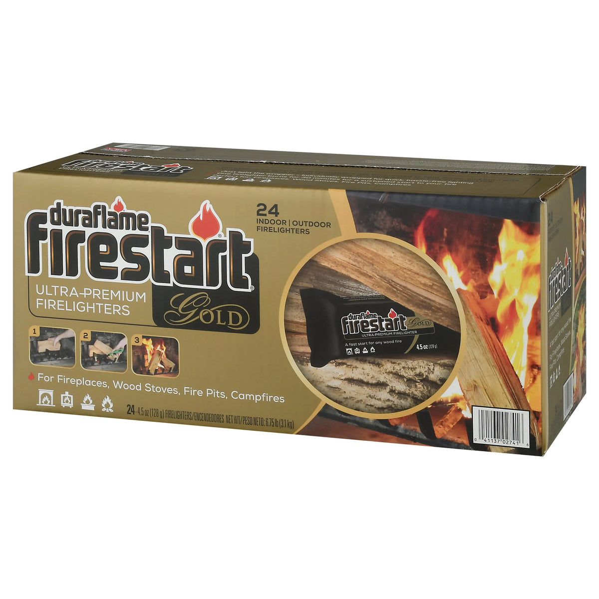 4.5 oz Fire Starters 24-Pk A597050