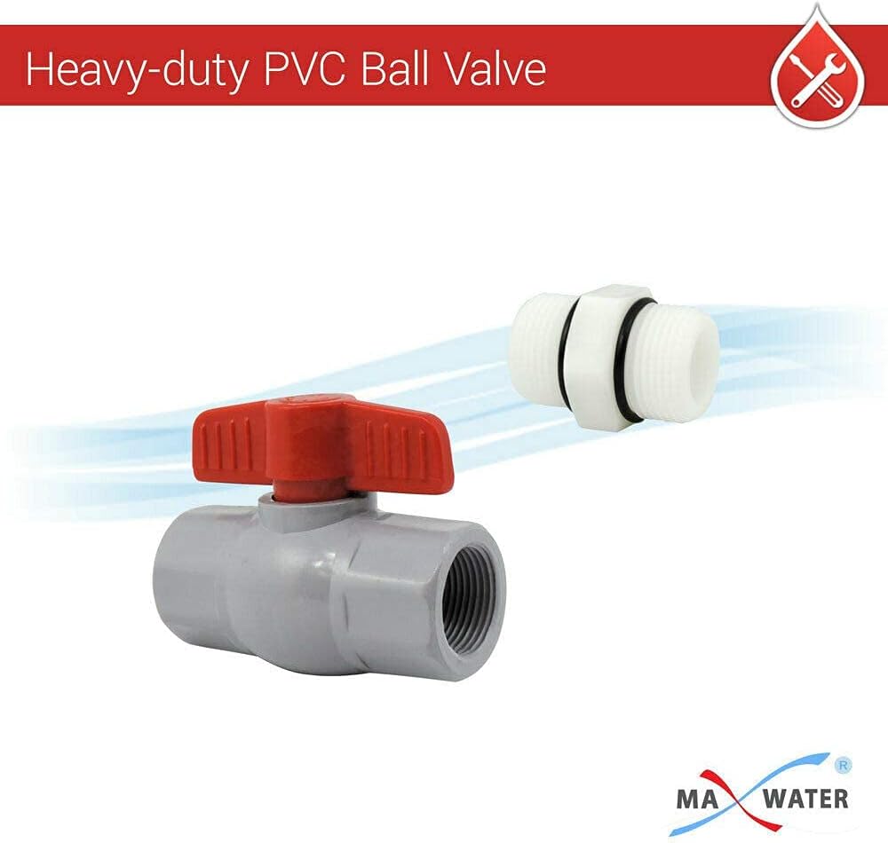 20 x 2.5 Slim Blue Whole House Water Filter System with Sediment Carbon CTO Filters V9518