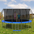 16 FT Trampoline with Safety Enclosure Net and Ladder C376