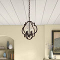 Oil Rubbed Bronze Geometric Chandelier X13241