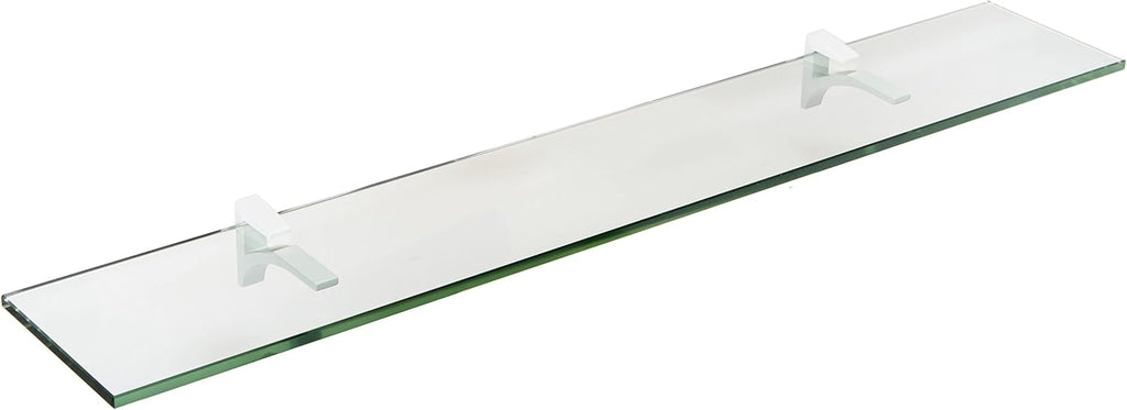 Glass Cardinal Glass Shelf, Chrome, 12 x 36 R76061
