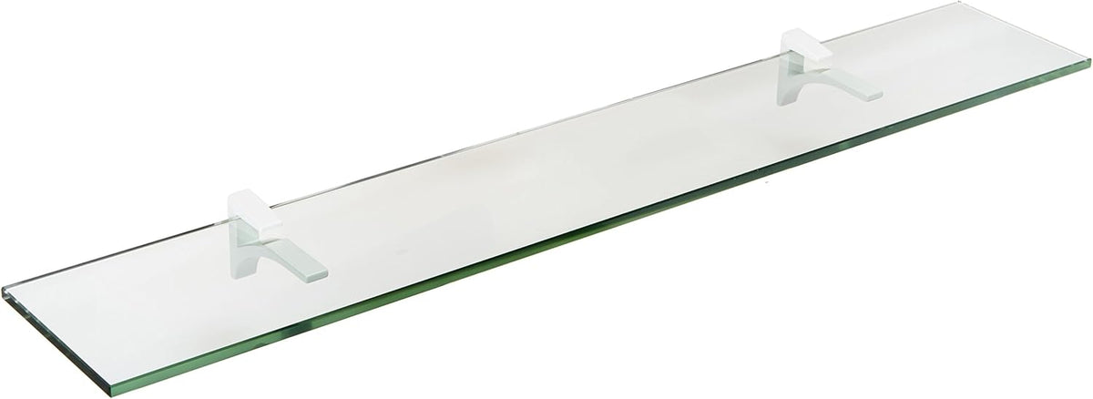 Glass Cardinal Glass Shelf, Chrome, 12 x 36 R76061