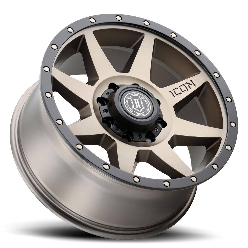 Satin Black 20x9 8x180 Wheel D6768