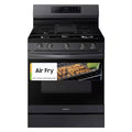 6 cu. ft. Wi-Fi Convection Gas Range with AirFry in Black Stainless Steel Y484