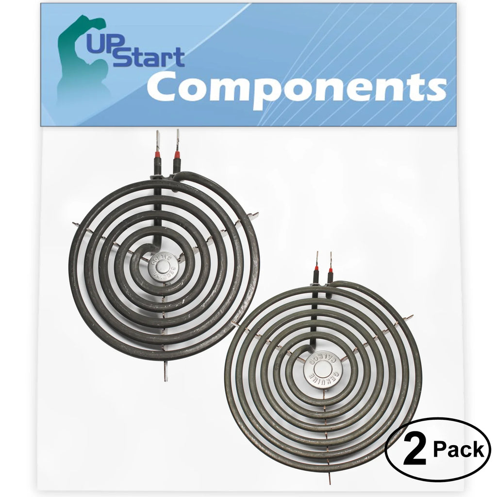 2-Pack 8 inch 6 Turns & 6 inch 5 Turns Surface Burner Elements M18836