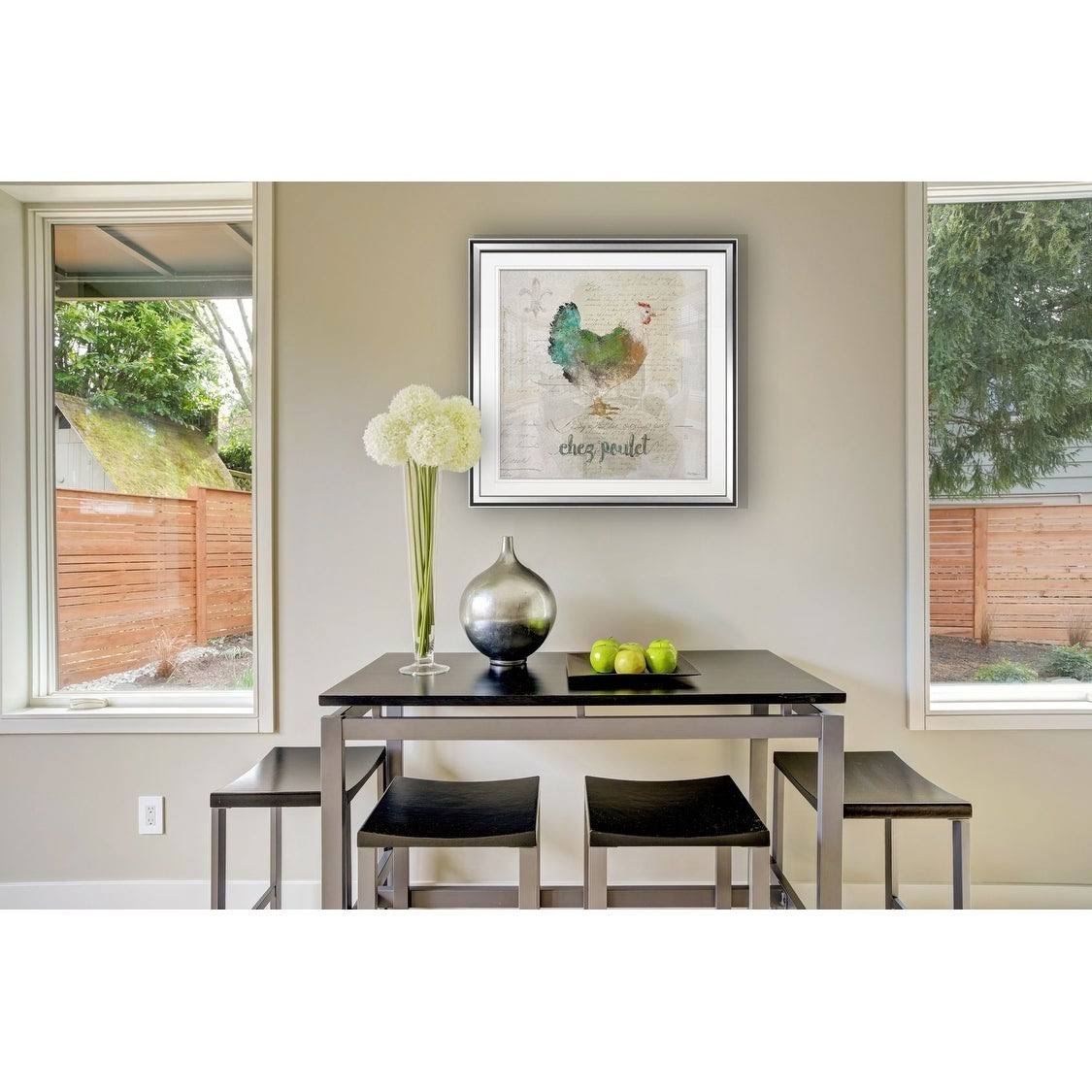 Framed Giclee Print 28 x 28 L50876