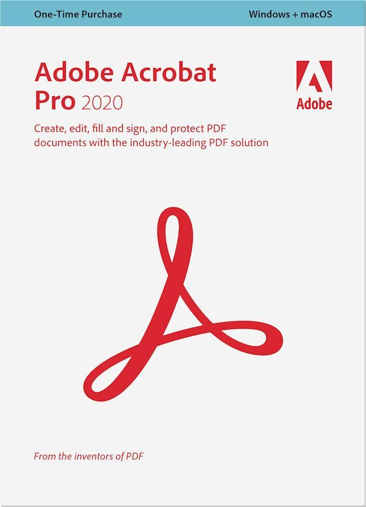 Acrobat Pro 2020 Mac Windows Z99173