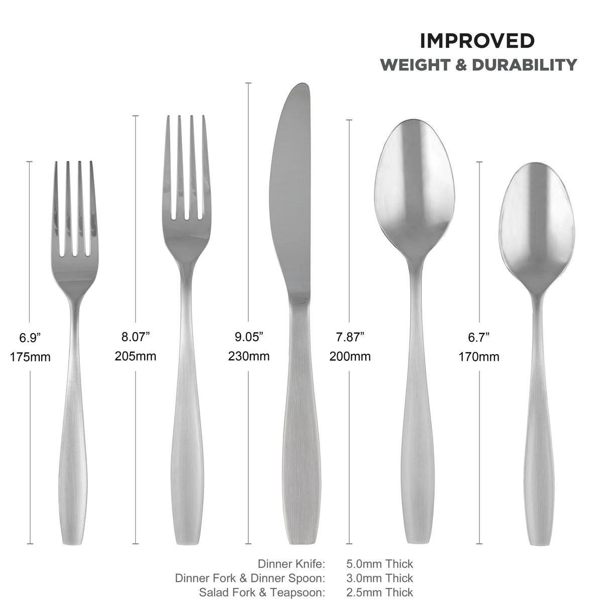 Satin 20-Piece Flatware Set Z7847