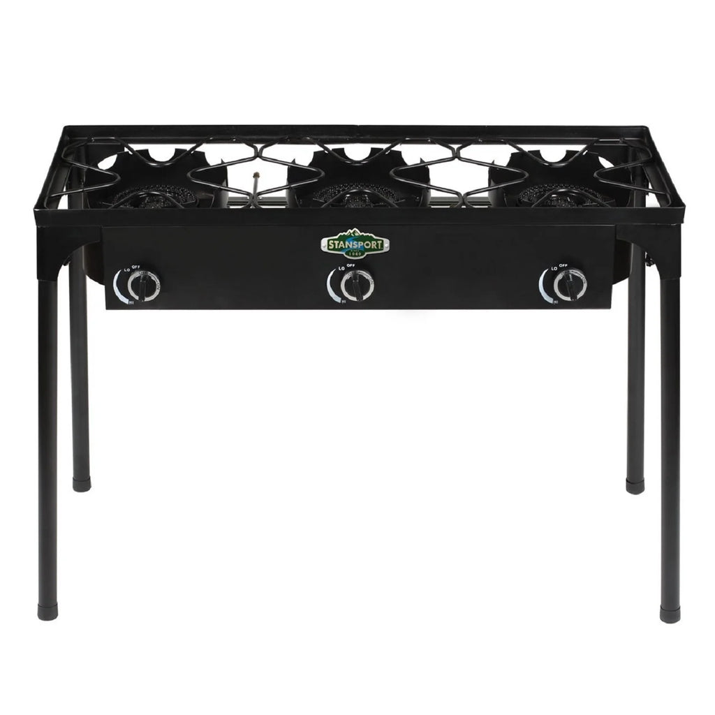 Outdoor Stove with Stand Three Burners A8489