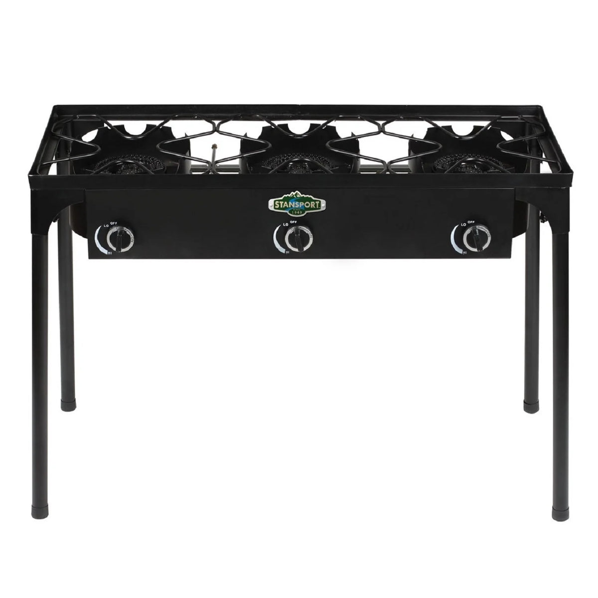 Outdoor Stove with Stand Three Burners A8489