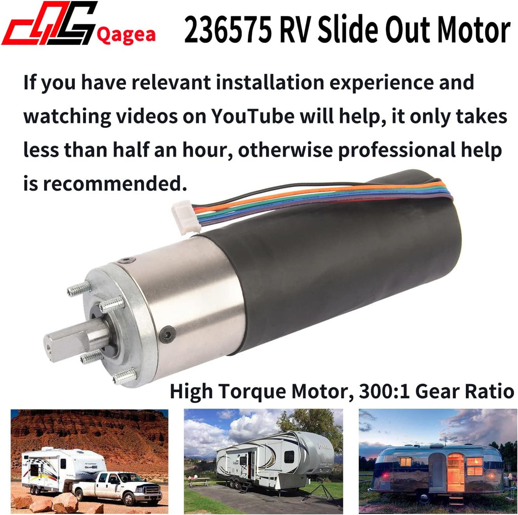 RV in-Wall Slide-Out Motor Assembly W382