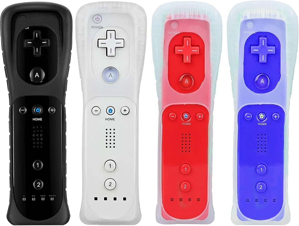 2 Pack Wii Remote Controller Silicone Case and Wrist Strap Light Green W320297