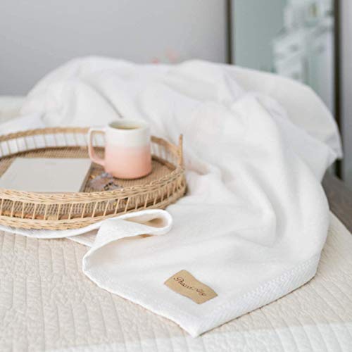 Natural Cotton Throw Blanket D772296