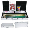 166 Tiles Mahjong Set Silver P19885