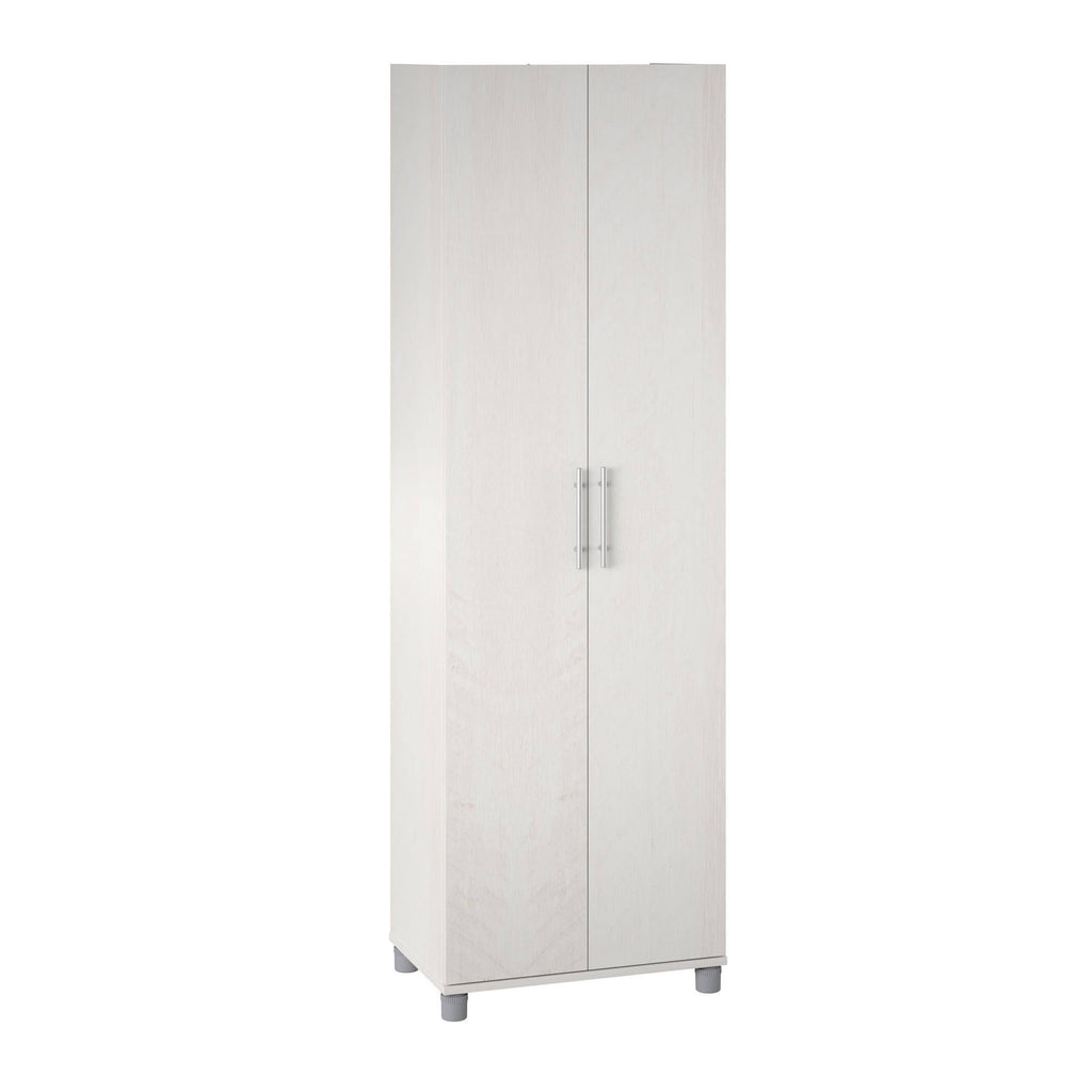 Ivory Oak Utility Storage Cabinet F27214