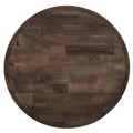 24x22 Round Recycled Wood Butcher Block Table Top D308031