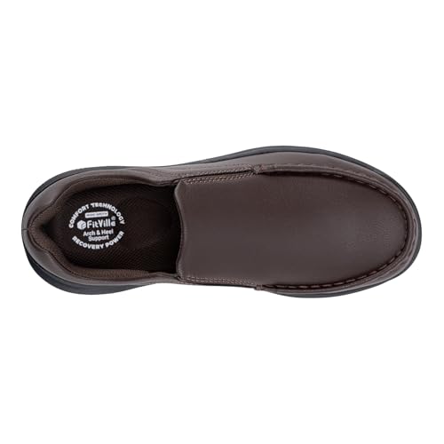 Black Leather Slip On Loafers T840277
