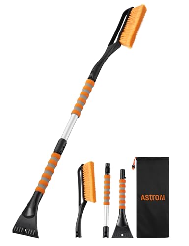 27" Snow Brush and Ice Scrapers with Foam Grip R429815