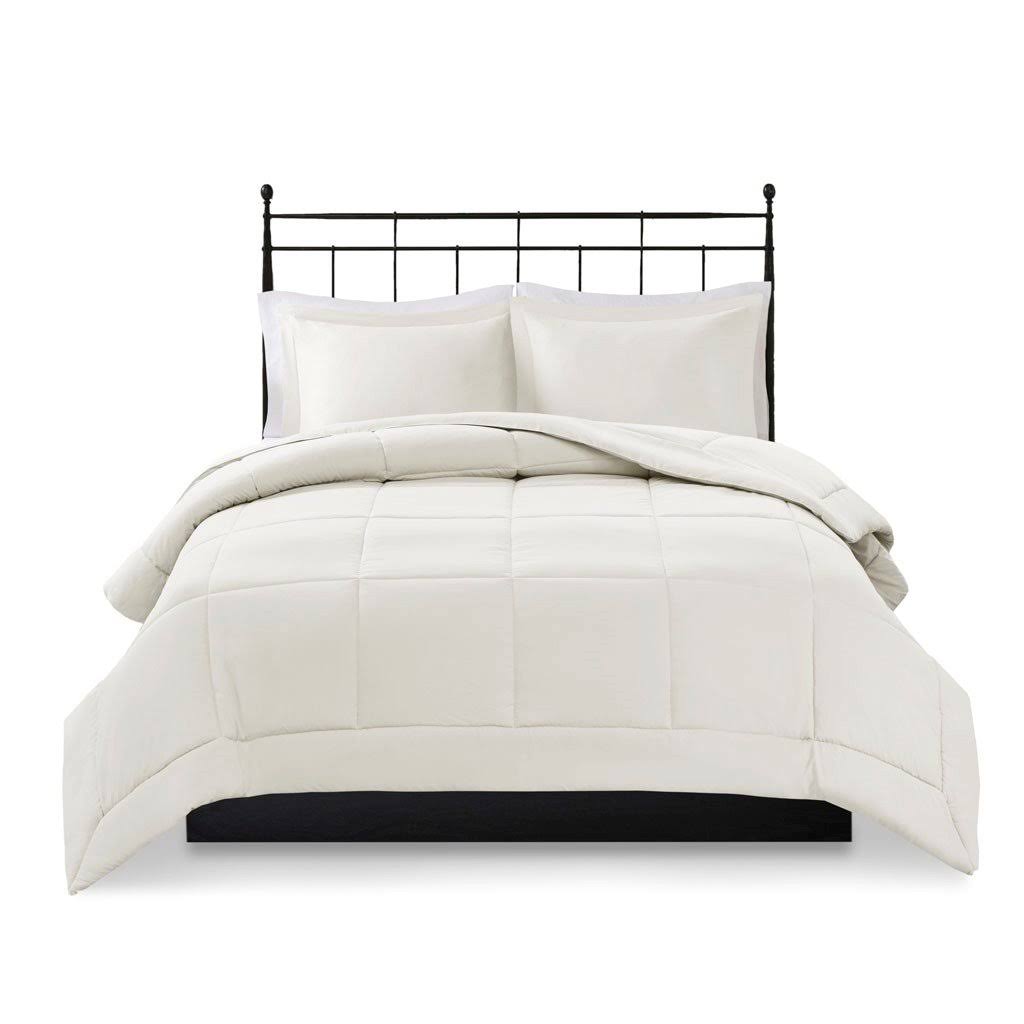 Blue King/Cal King Down Alternative Comforter Mini Set F53858