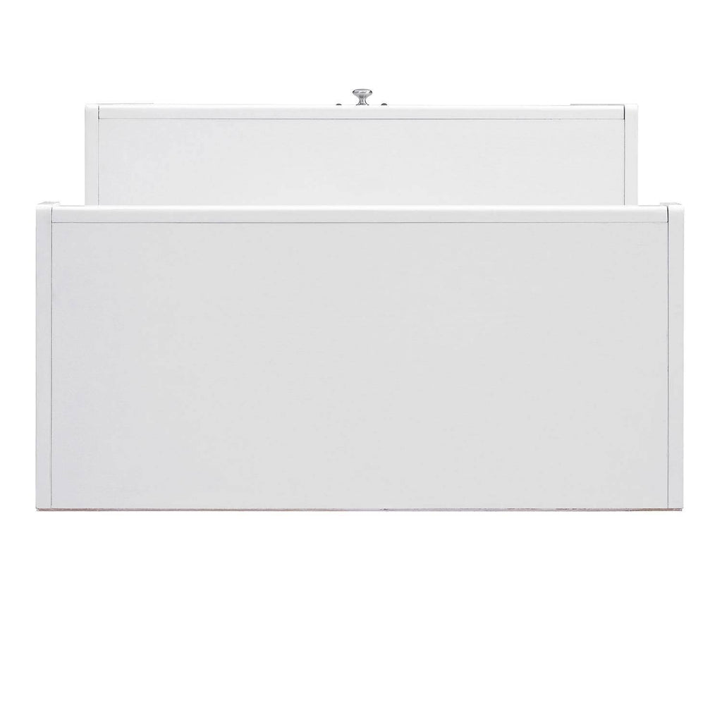 White Microwave Cart F838073
