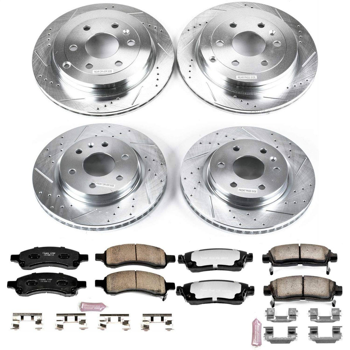 Front & Rear Z36 Truck and Tow Brake Kit J359