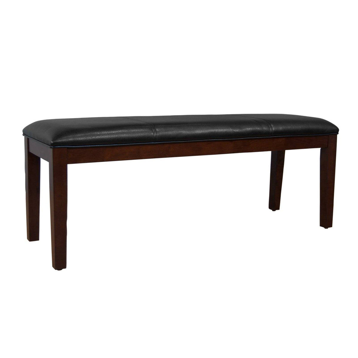Black Upholstered Bench L94088