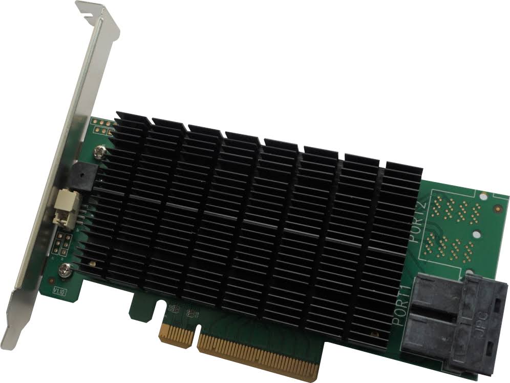 8-Port 12Gb/s PCIe 3.0 X8 SAS/SATA Raid Controller V801812