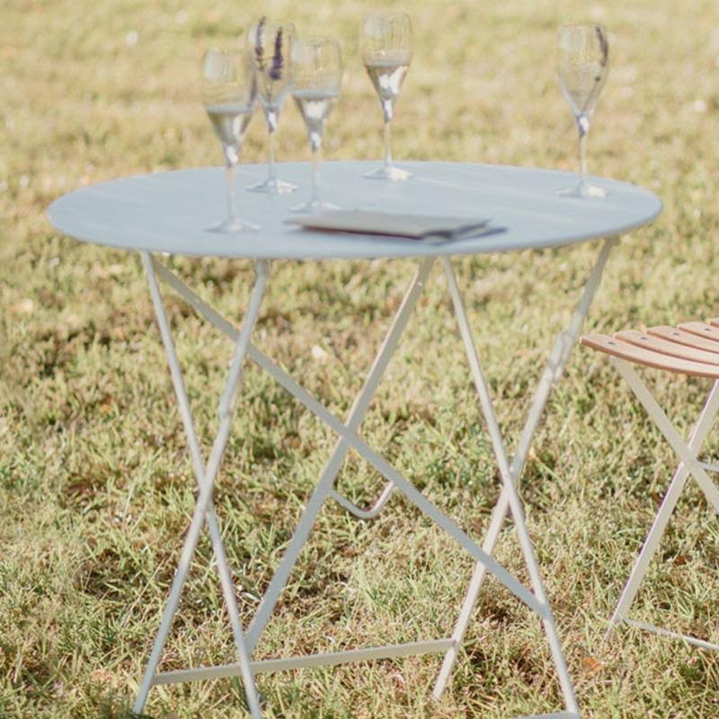Pink Praline Round Bistro Table P833