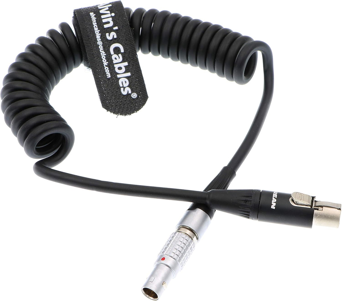 2 Pin Male to Mini XLR 4 Pin Female Monitor Power Cable Pack of 2 S45045