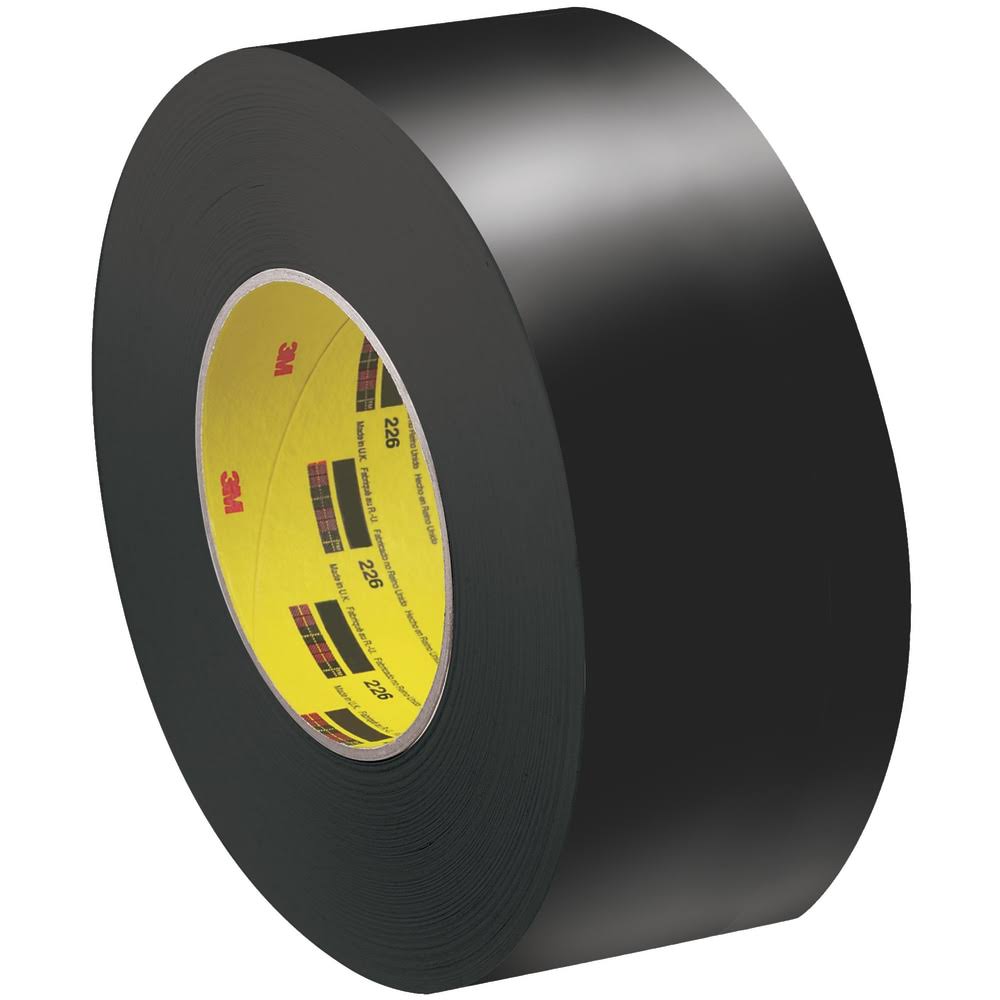 3M 226 Masking Tape, 2x22 x 60 yds., Black, 1/Case R58899