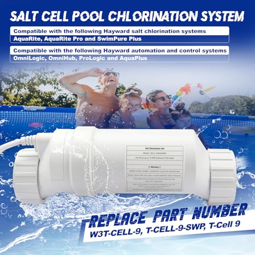 Salt Cell Water Pool Chlorinator System Replacement Up to 40K Gallon In-Ground Pool J2513