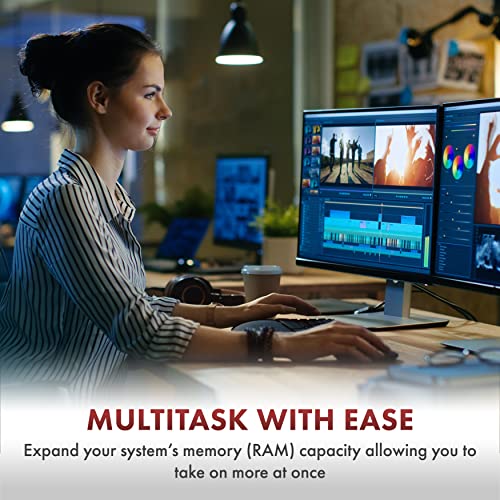 32GB (2x16GB) DDR4 2666 MHz UDIMM Non-ECC Desktop RAM Y655598
