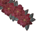 Handmade Beaded Floral Table Runner 13X36 Inch V313446