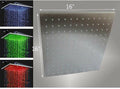 Oil Rubbed Bronze Square Rainfall LED Shower Head K5771