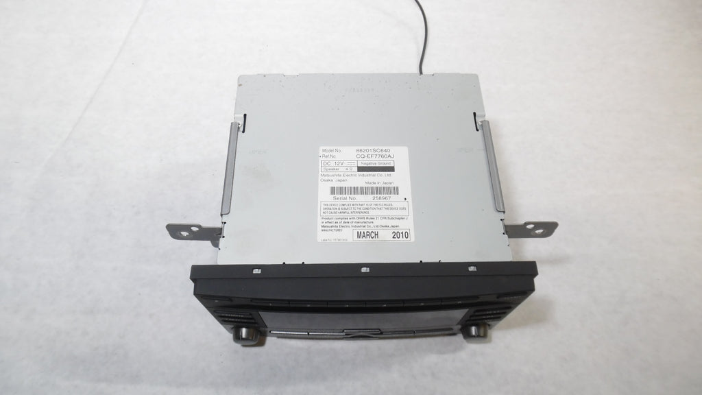 Pre-Owned 2009-2013 Subaru Forester 6 Disc CD MP3 Player Radio Receiver OEM O842