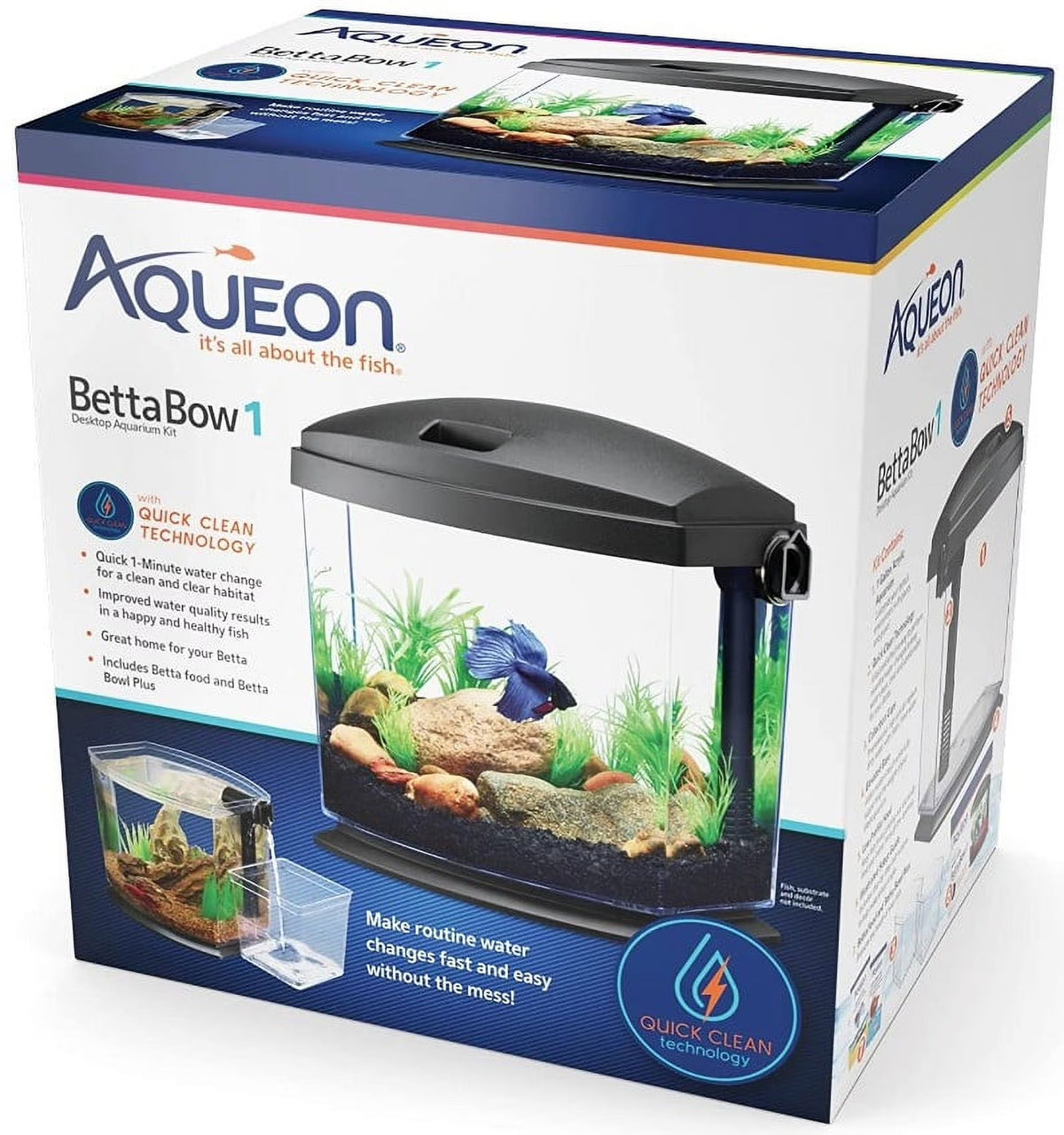 1 Gallon Betta Bow Aquarium U2455