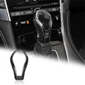 Carbon Fiber Gear Shift Knob Cover Sticker Pack of 2 Q84554