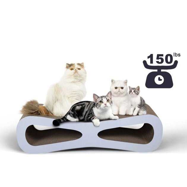 Cardboard Cat Scratcher with Catnip Z966