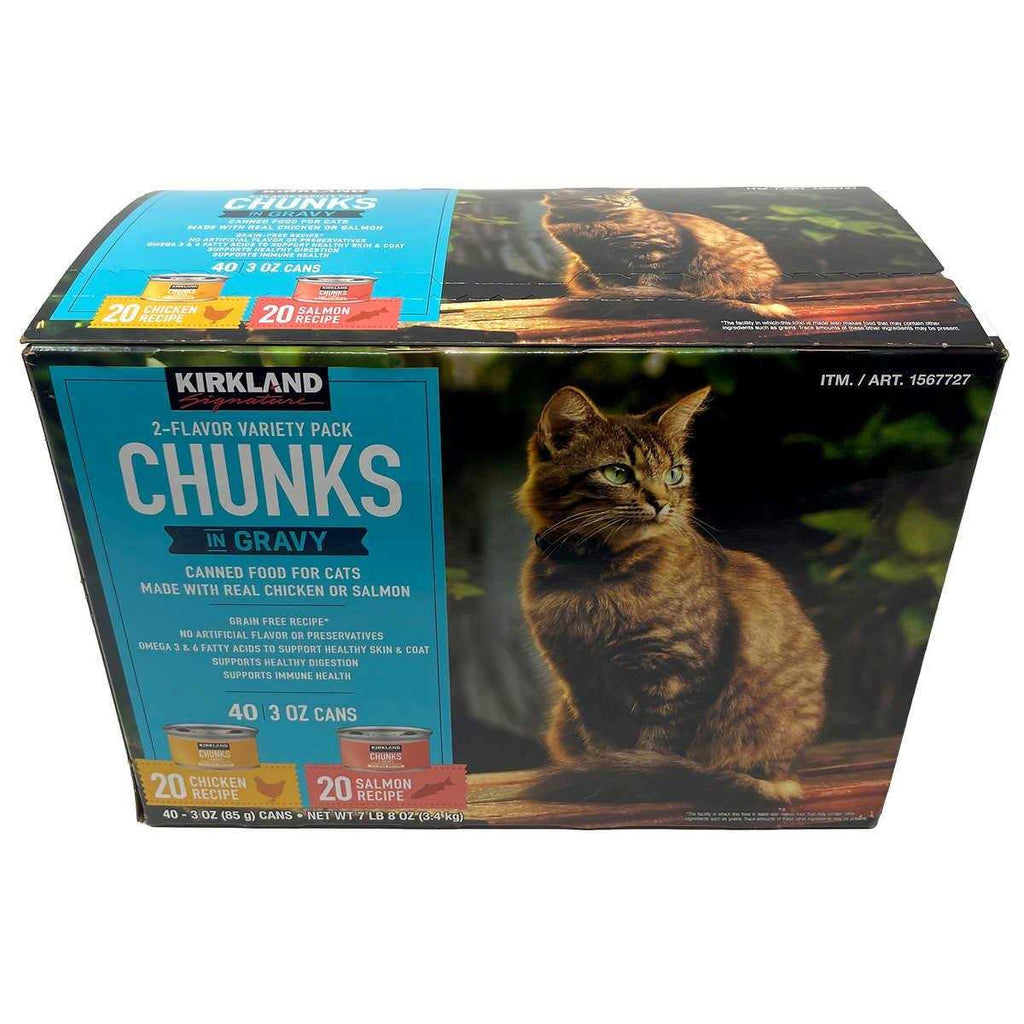 Chunks in Gravy Canned Cat Food Variety Pack Q7282