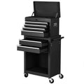 Black Rolling Storage Cabinet Toolbox Z456270