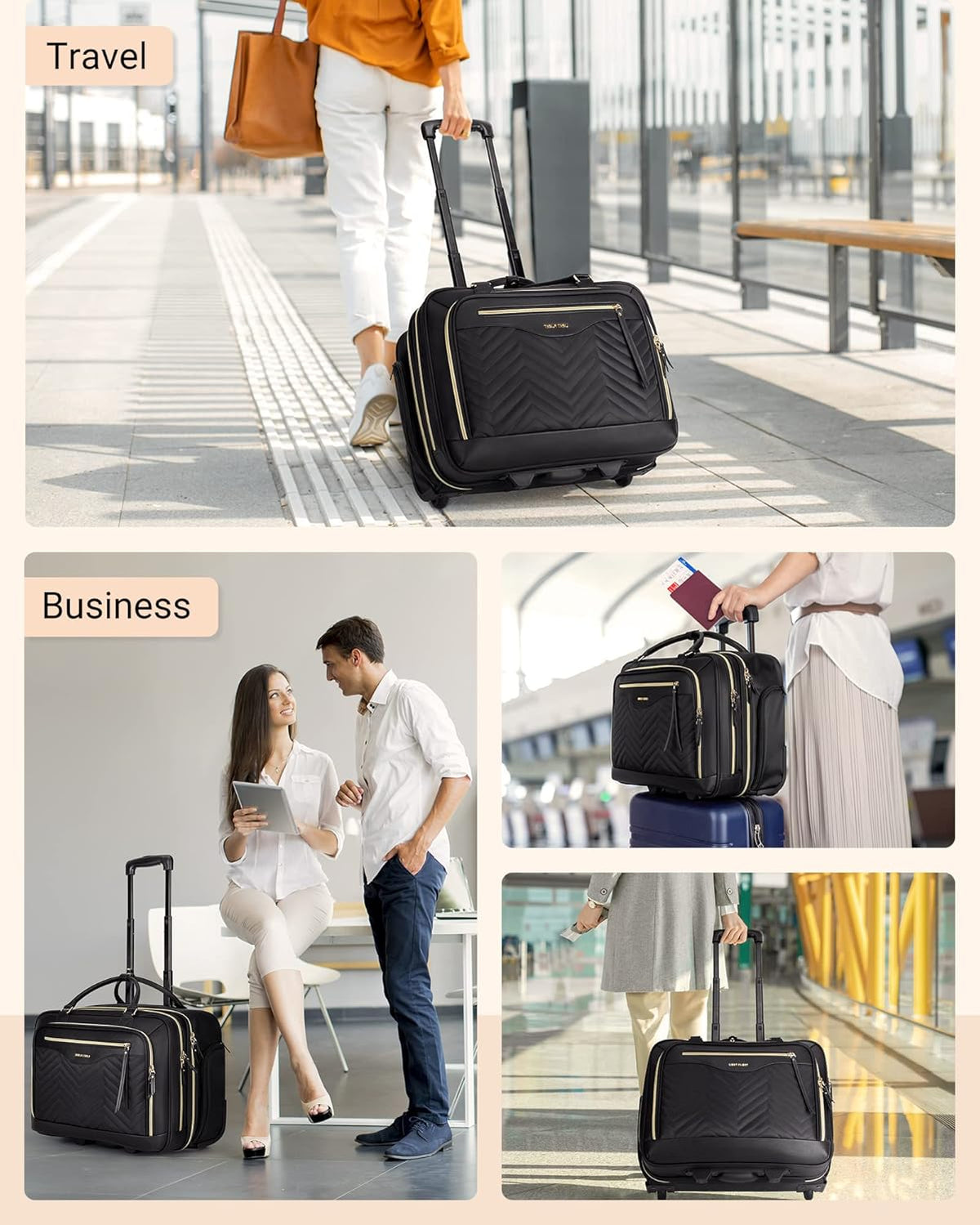 17.3 inch Rolling Laptop Bag U221529